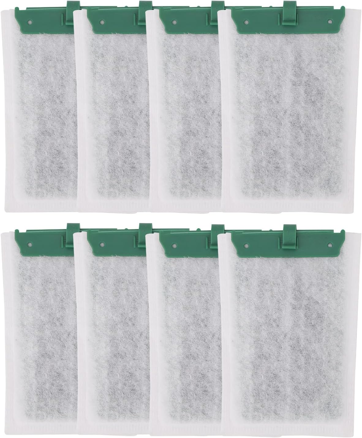 8pcs Medium Replacement Filter Cartridges Compatible with Tetra Whisper Bio-Bag, Fish Tank Parts Accessories for 10i IQ10 PF10 ReptoFilter, 5-10 Gallon Aquarium