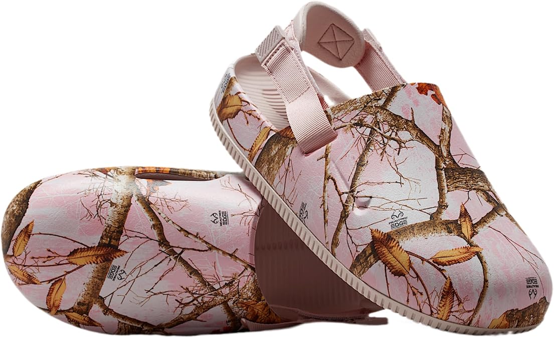 Nike Calm Realtree Women's Mules (Silt Red/Summit White/Silt Red)