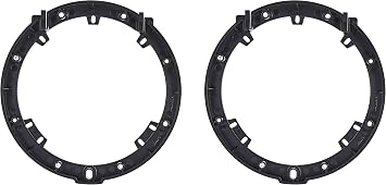 Metra Electronics 82-7805 6" to 6-3/4" Speaker Plate Adapter for Honda Civic 2006-2011,Black