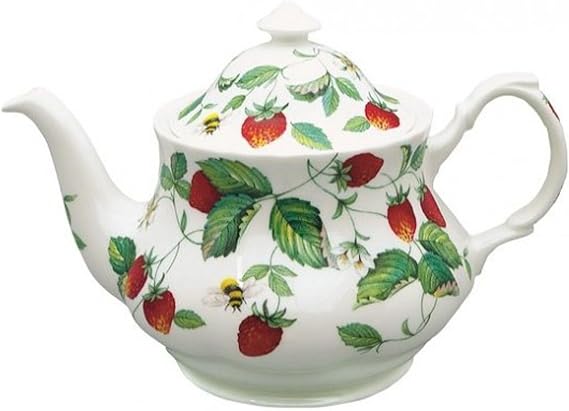 Roy Kirkham Teapot, Alpine Strawberry