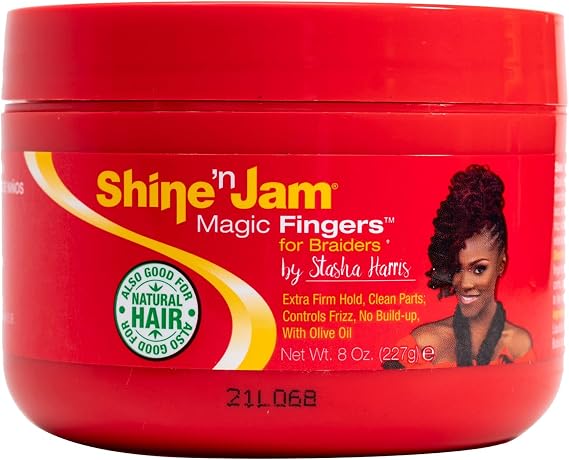SHINE 'N JAM MAGIC FINGERS FOR BRAIDERS 8oz