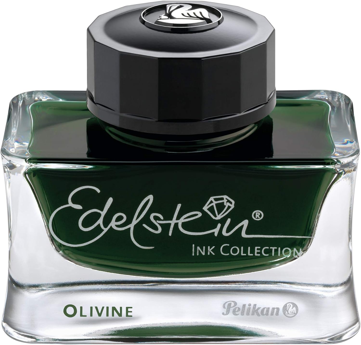 Pelikan Edelstein Bottled Ink for Fountain Pens, Olivine, 50ml, 1 Each 300674