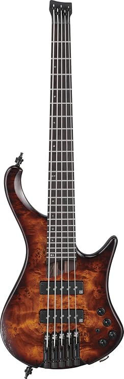 Ibanez Bass Workshop EHB1505 5-string Bass Guitar - Dragon Eye Burst Low Gloss | Dragon Eye Burst Low Gloss