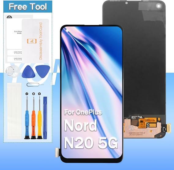 Incell for OnePlus Nord N20 5G LCD Display GN2200, CPH2459 Screen Replacement Touch Digitizer Replacement Assembly(not Support Fingerprint Function)