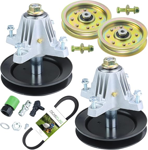 2 Pack 918-04822B Spindle Assembly for Craftsman 42" LT2000 Decks