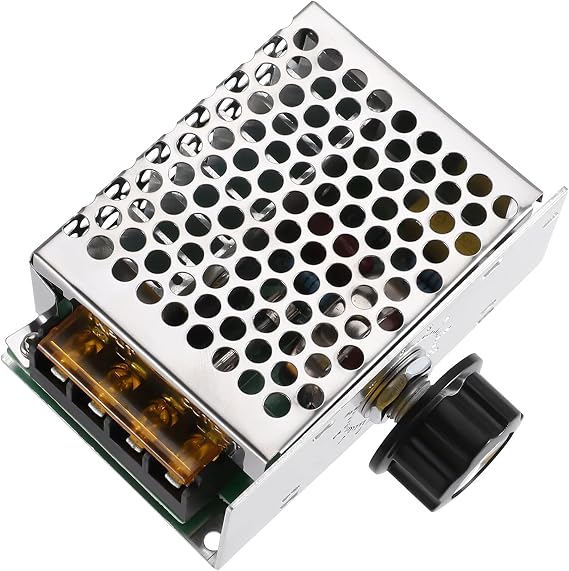 4000W 220V AC SCR Motor Speed Controller Large Power Module Voltage Controller Dimmer Set Speed Control