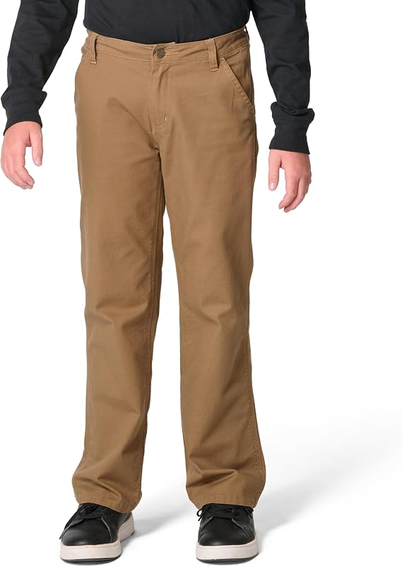 Carhartt Boys Rugged Flex Canvas Work Utility Pants