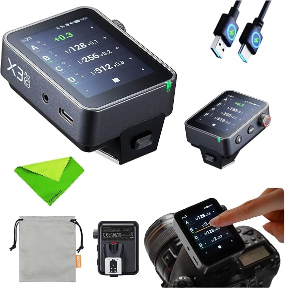 GODOX X3 Pro C TTL Flash Trigger for Canon Camera R5 R6 II R8 R10 R7 R50