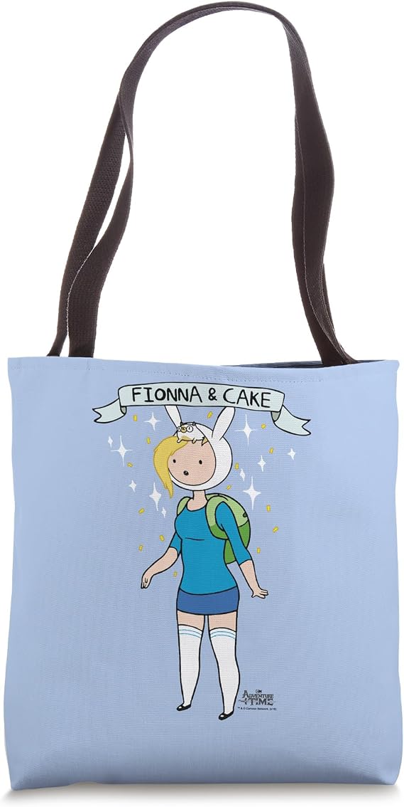 Adventure Time Fionna and Cake Tote Bag