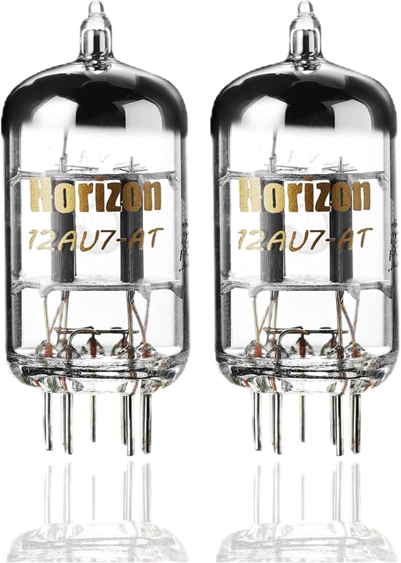PSVANE Horizon Series 12AU7-AT Vacuum Tubes, ECC82 Preamp Tubes Matched Pair