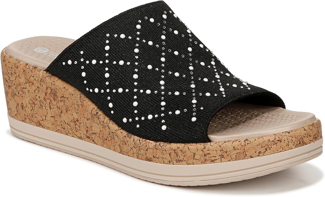 BZees Royal Wedge Sandals