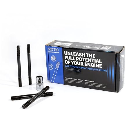 Head Stud Replacement Kit for 3.0L Toyota Supra 2JZGE, GTE Inline 1993-1998- Xotic PerformanceTM CP136