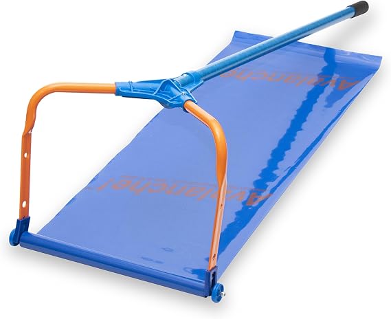 Avalanche! AVA500, Easy and Quick Snow Removal from Roof, Slick Surface Slide, Quick Assembly, Rook Rake for Snow Removal, Assembled in USA