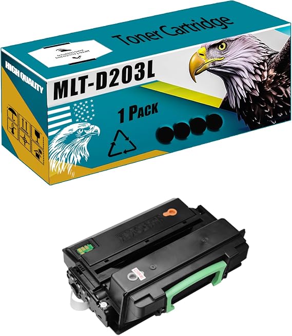 MLT-D203L Toner Cartridge Compatible for Samsung ProXpress M3320ND M3370FD M3820DW M3820ND M3870FW M4020ND M4024ND M4070FR Printers, High Production Replacement (Black)
