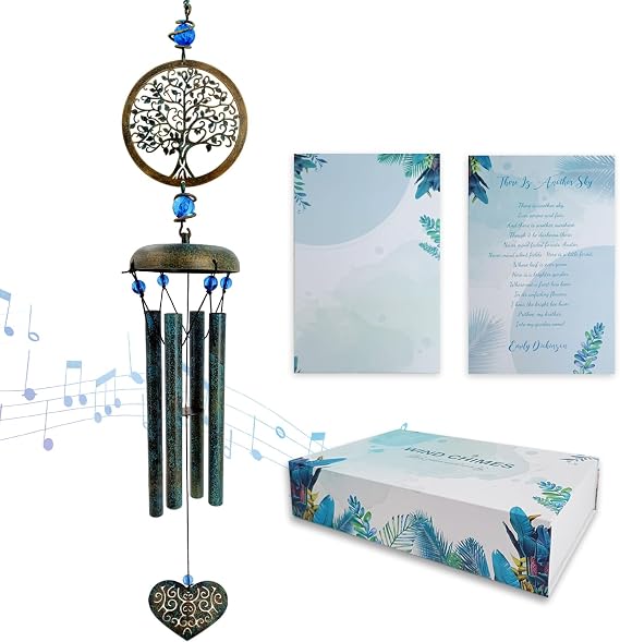 ASTARIN Wind Chimes Outside Unique Tree of Life Wind Chime