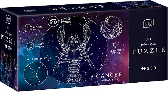 Interdruk PUZ250ZS4C Jigsaw Puzzle, 04 Cancer, 4833 cm