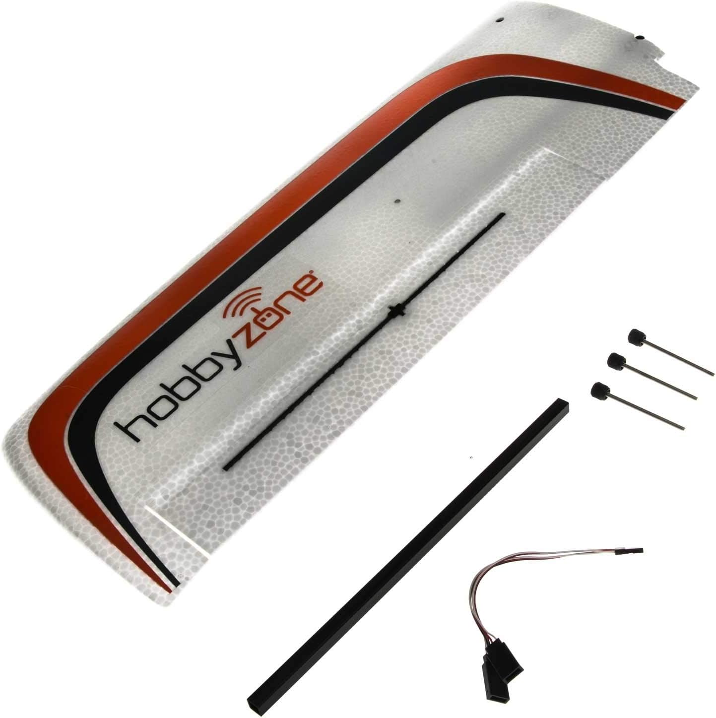 HobbyZone Wing Set with Servos Installed: AeroScout, HBZ3803