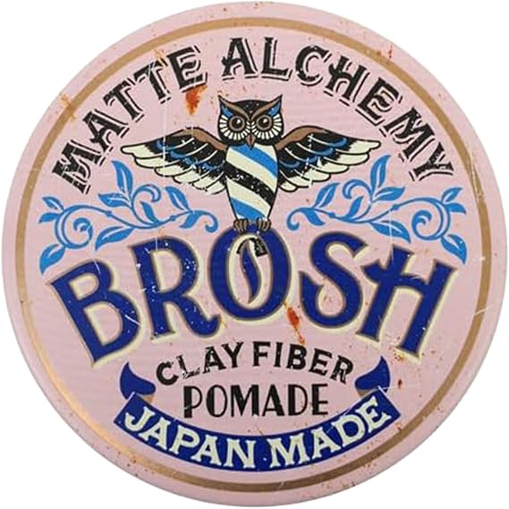 BROSH CLAY FIBER POMADE 4.2 oz Matte Medium Hold