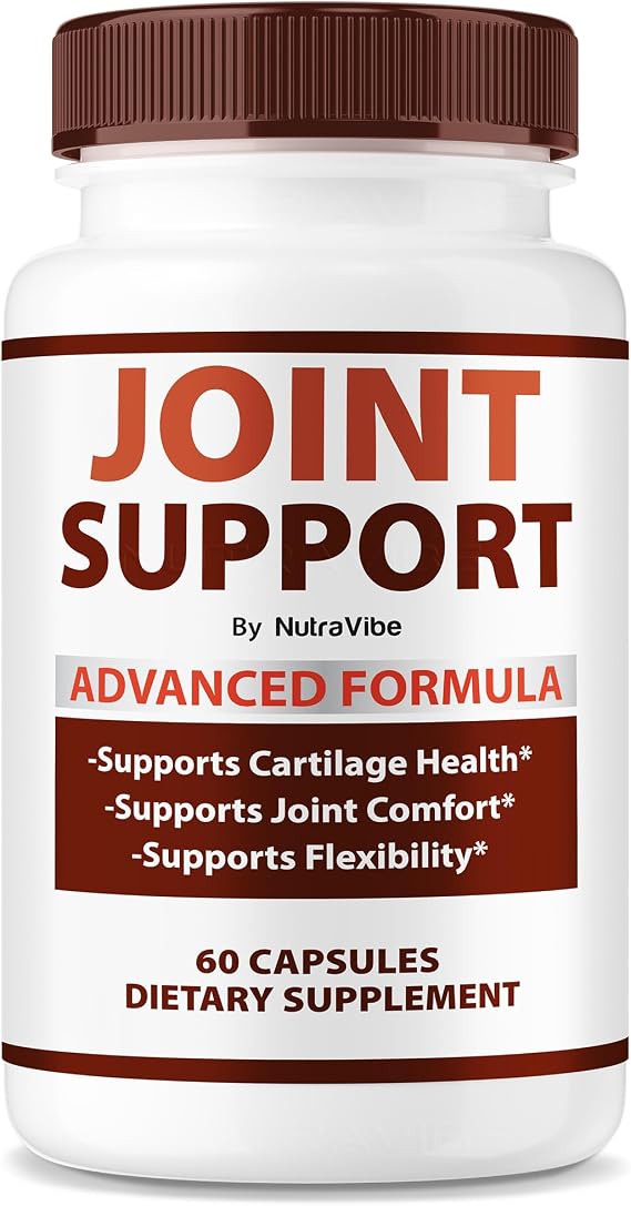 Joint Support Capsules Daily Mobility Formula with a Premium Natural Blend to Help Maintain Flexibility, Comfort & Active Motion | Easy-to-Swallow Pills for Everyday Movement (60 Capsules)
