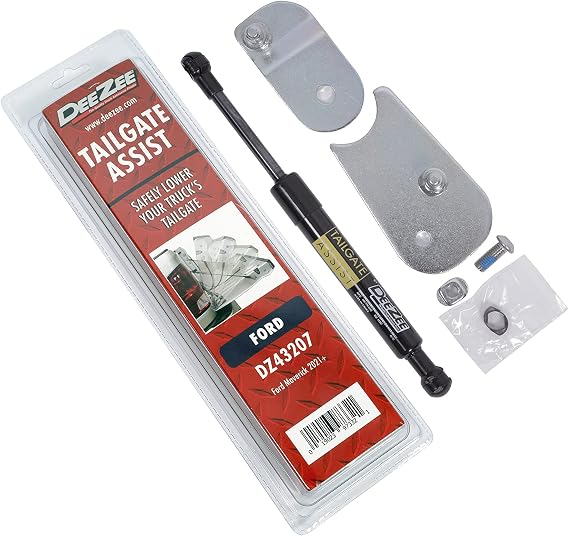 DEE ZEE DZ43207 Tailgate Assist Fits 22-Current Ford Maverick, Black