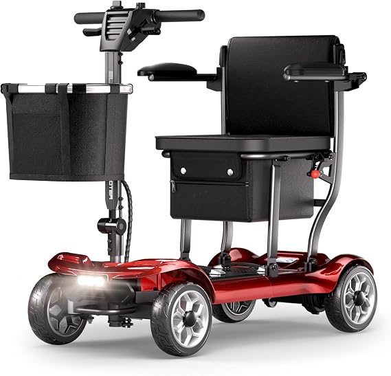 43lb Lightweight Mobility Scooter for Seniors - Airline & Cruise Approved