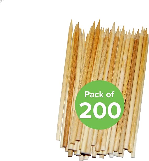 Perfect Stix - WRS045-200ct Pointed Candy Apple Stick