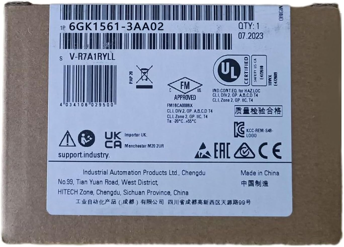 6GK1561-3AA02 6GK15613AA02 New in Box Expedited 6GK15613AA02
