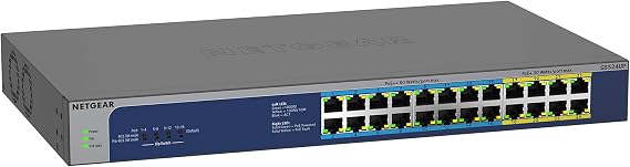 NETGEAR 24-Port PoE Gigabit Ethernet Unmanaged Network Switch (GS524UP)