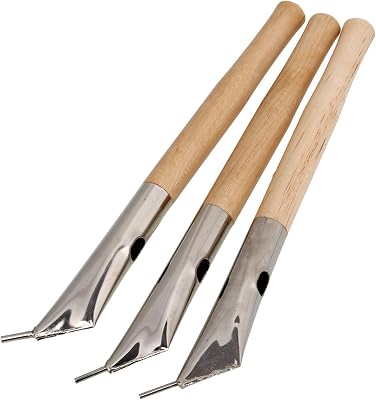 Pottery Batik Printing Pen for Painting Drawing on Fabric Cloth Clay Tool Pack of 3