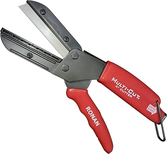 Ronan Multi-Cut 401 Cutting Tool - For Soft Wood, Cardboard, Plastic, Rope, Leather & DIY Materials Not for Hardwood or Compressed Wood
