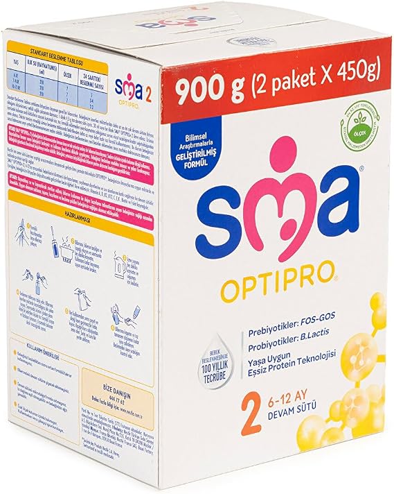 SMA Optipro 2 Probiyotik Devam Sütü 900 gr 120162