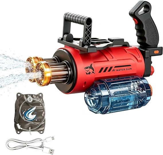 Electric Water Gun for Adults & Kids,Backpack Automatic WaterGuns