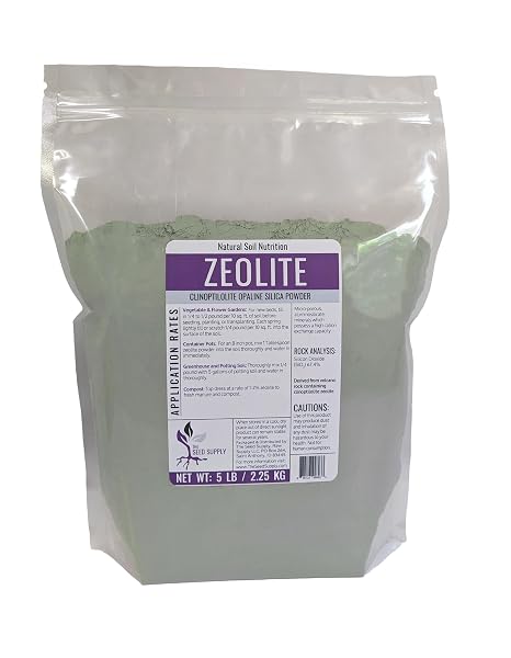 5 Pounds Clinoptilolite Zeolite Soil Conditioner Milled Fertilizer Powder