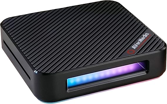AVerMedia Live Gamer Bolt: Thunderbolt 3 External Capture Card, Stream and Record in 4K60 HDR10, Support Win 11 and MacOS 10.15, Not for Apple M1 CPU, Perfect for PS4 Pro, PS5, Xbox Series X/S (GC555)