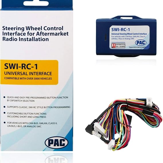 PAC Universal Analog CAN-Bus Steering Wheel Control Retention Interface