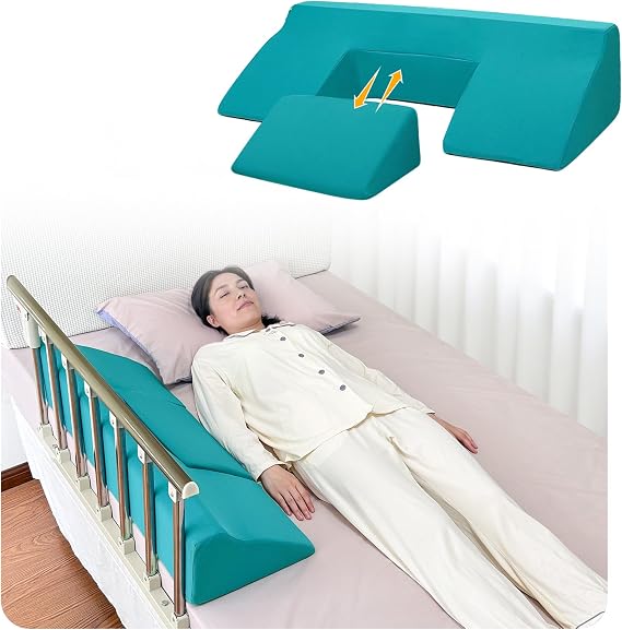 Bedsore Turning Wedge Pillow for Bedridden Bed Wedge Pillow Sleeping Incline Foam Body Positioners Pressure Ulcer Prevention Cushion Triangle Medical Nursing Wedges Positioning Bedsore Pillow
