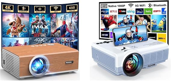 FUDONI GC888A Projector and P1 Projector