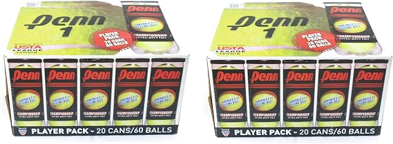 Tennis Balls - 40 Cans - 120 Balls - Championship Extra-Duty