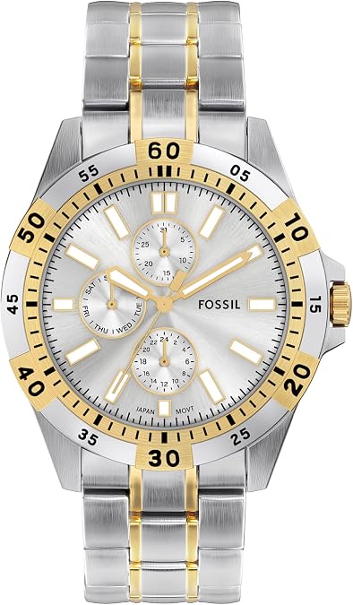 Fossil Garrett Multifunction Stainless Steel Watch for Men