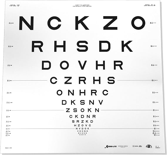 Good-Lite ETDRS Original Series Chart 1