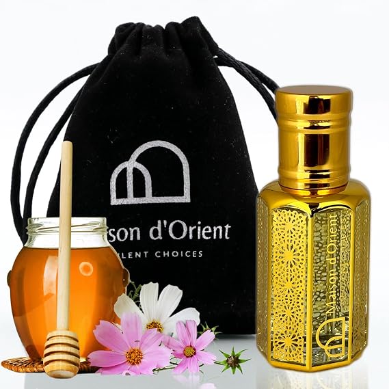 MdO Khamrah Perfume Oil - 12mL | Unisex Fragrance | Oriental Blend of Cinnamon, Praline, Amber, and Vanilla | Long-Lasting Perfume Oil for Men and