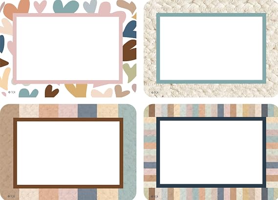 Teacher Created Resources Everyone is Welcome Name Tags/Labels - Multi-Pack (TCR7138)