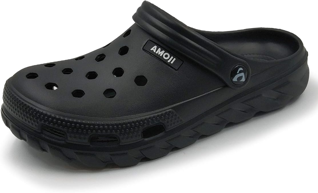Amoji Unisex Garden Clogs Gardening Shoes AA1521