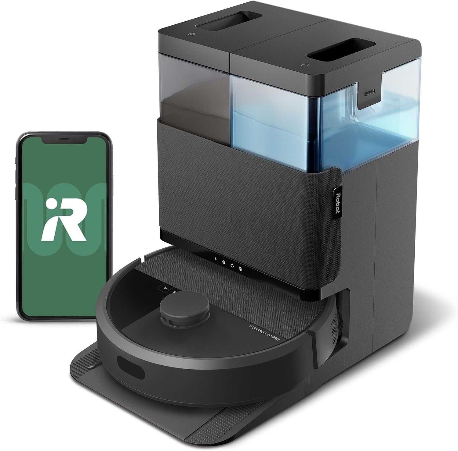 Roomba Plus 405 Combo Robot  AutoWash Charging Station Robotic Vacuum Cleaner iRobot Water MoppingDual UseMulti-Functional Charging StationAutomatic Dust CollectionAutomatic Mop Washing