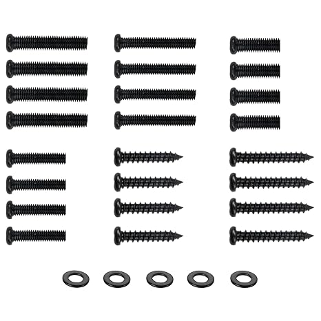 TV Stand Screws and Washers for All TV Stand Legs Screws Kit for TCL Hisense Samsung LG Vizio JVC Onn Sony Toshiba Insignia Westinghouse Philips Sharp Roku TV Legs Universal TV Stand Screws