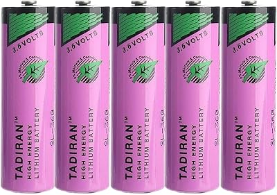 5pcsPack 3.6V 2400mAh TL-5903 AA Lithium Battery for Tadiran TL-5903 SL-360 S7-400 ER14505 TL-2100 6ES7971-0BA00