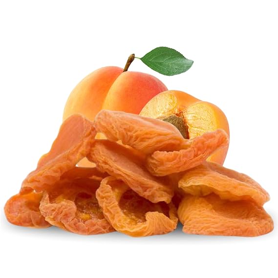 California Dried Apricots by Its Delish, 2 Lbs Bulk Bag | Fancy Apricot Dried Fruit | Naturally Sweet & Tangy Healthy Snack, No Sugar or Color Added | Vegan, Kosher