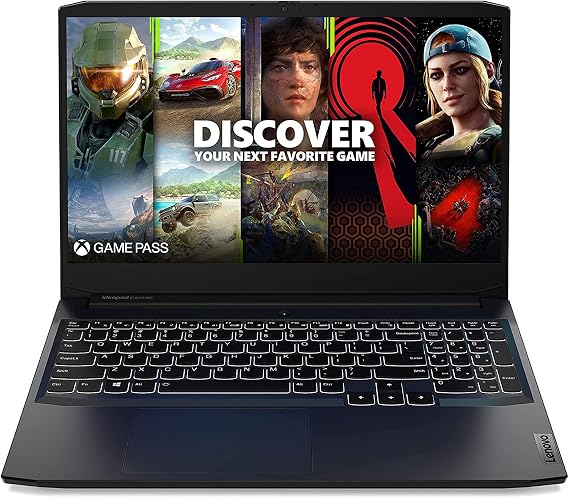 Lenovo IdeaPad Gaming 3 15.6" 120Hz Laptop AMD Ryzen 5-5600H 8GB RAM 512GB SSD RTX 3050 Ti 4GB GDDR6 Shadow Black
