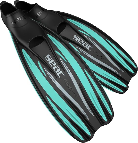 Seac F100 PRO, Ultra Light Underwater Full Foot fin, for Diving and Snorkeling
