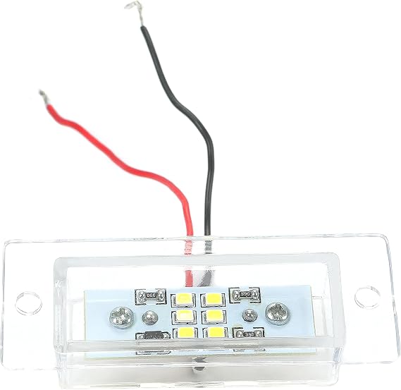 KUAFU Universal License Plate LED Light For Roll Pan Bumper New